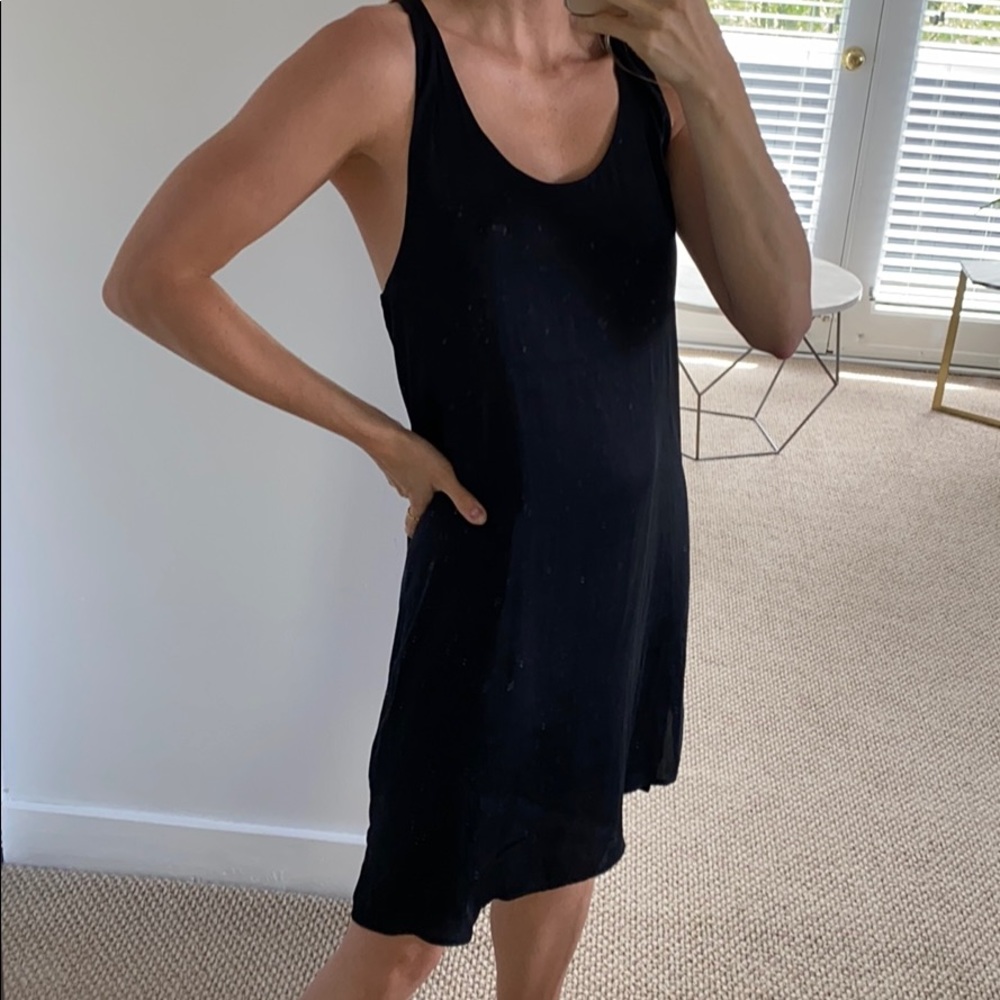 Trouve satin shift dress